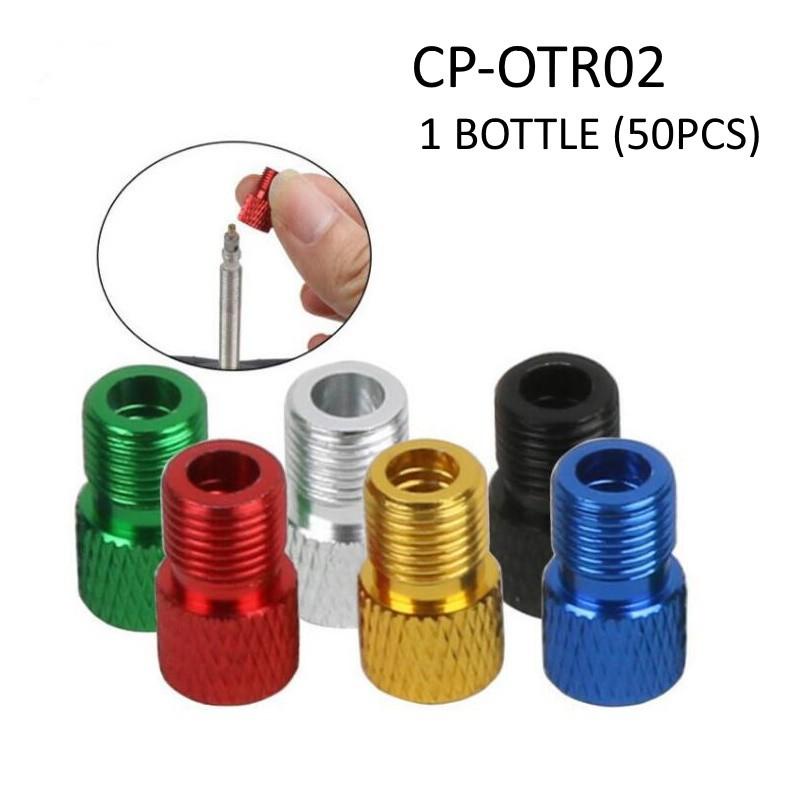 CPOTR02 ALLOY PRESTA TO SCHRADER VALVE ADAPTOR FOR MTB MOUNTAIN BIKE