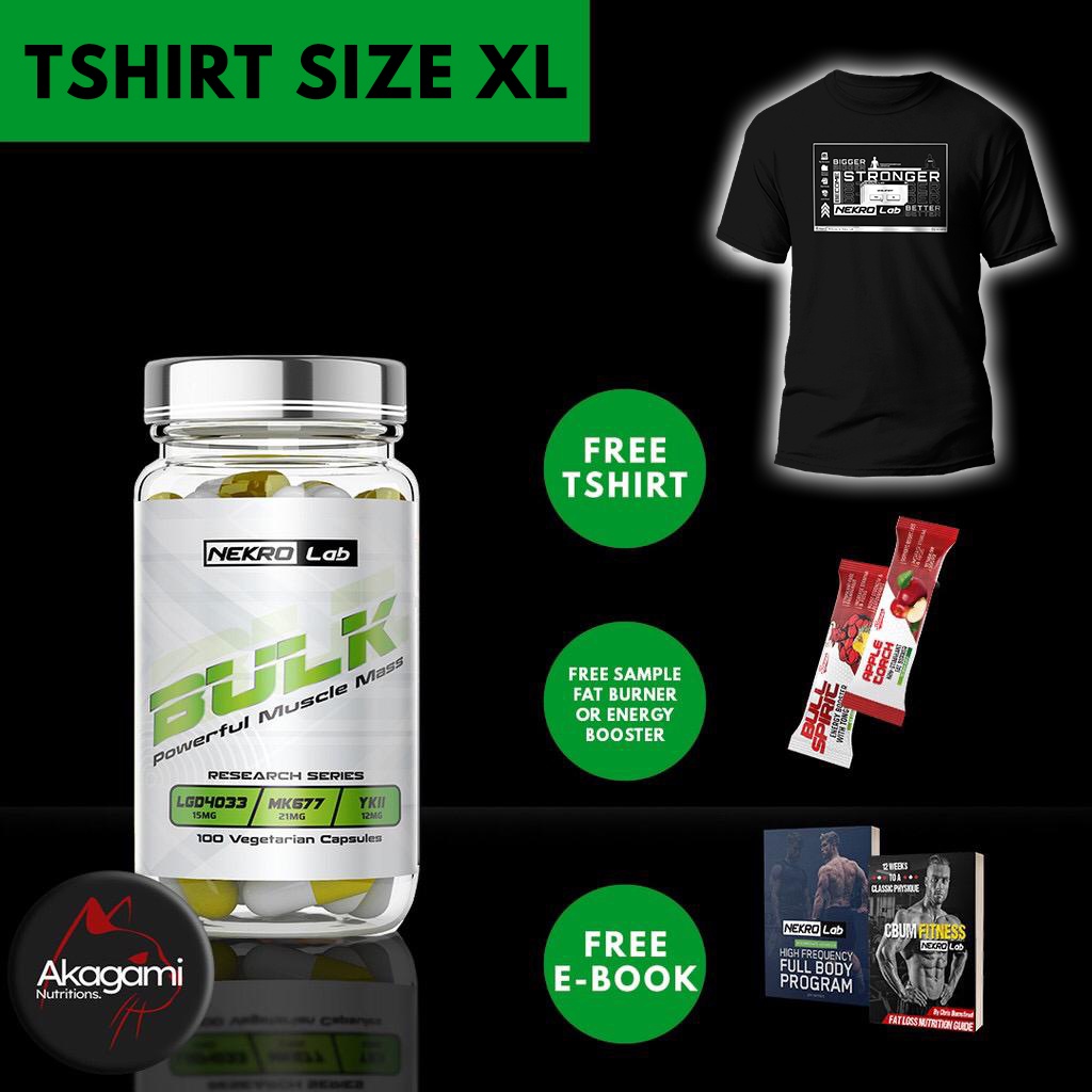SARMS BULK Nekro Lab [LGD4033 + MK677 + YK11] 100 Capsules 3in1 Mixed
