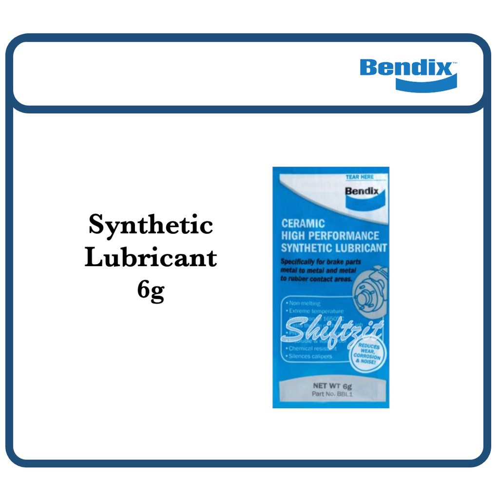 Original Bendix Ceramic High Performance Synthetic Lubricant (6g ...