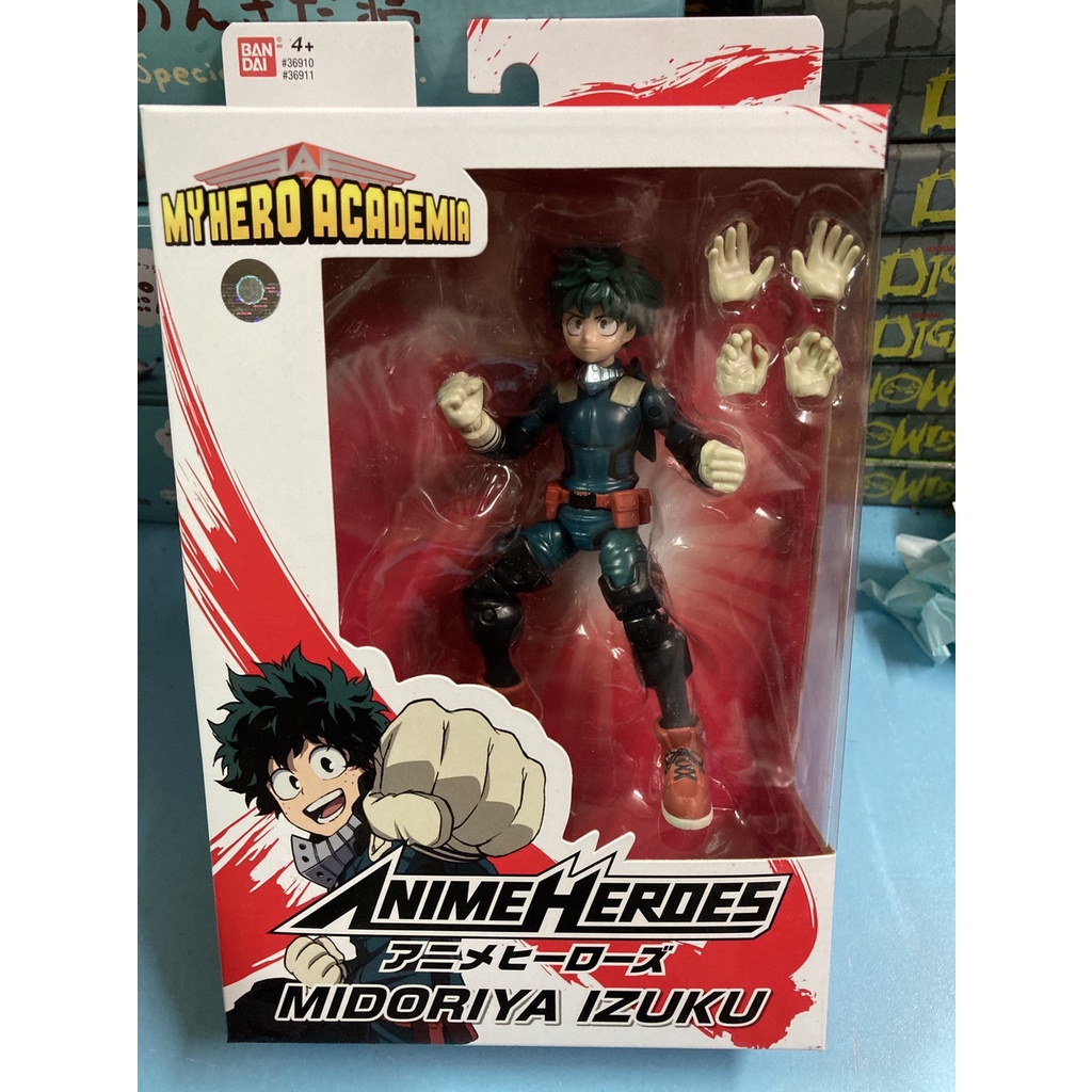 Bandai Us Version 6inch My Hero Academia Midoriya Izuku Action Figure 