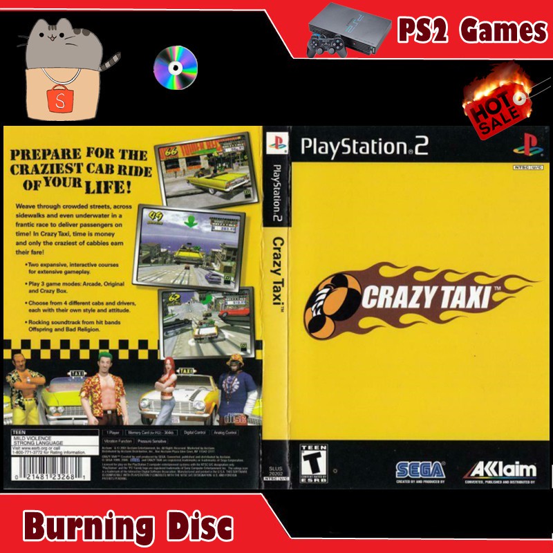 Crazy taxi deals playstation 2