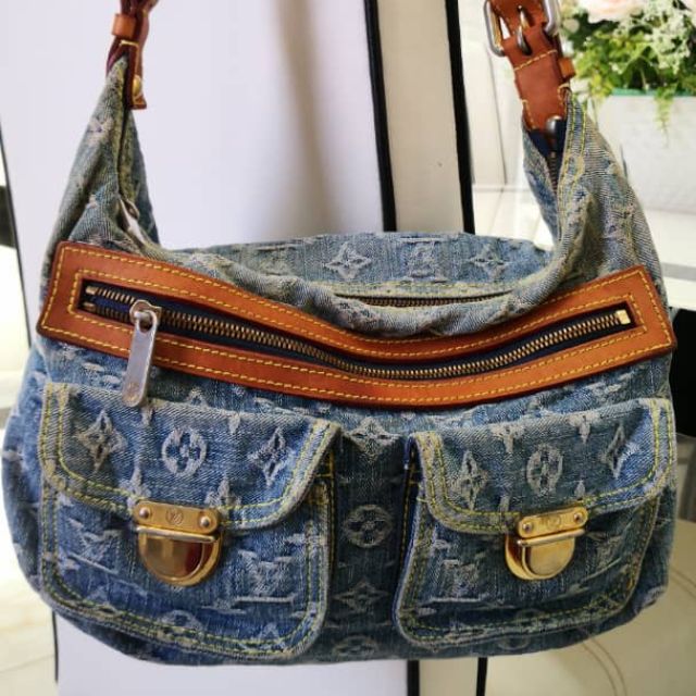 Lv denim online handbag