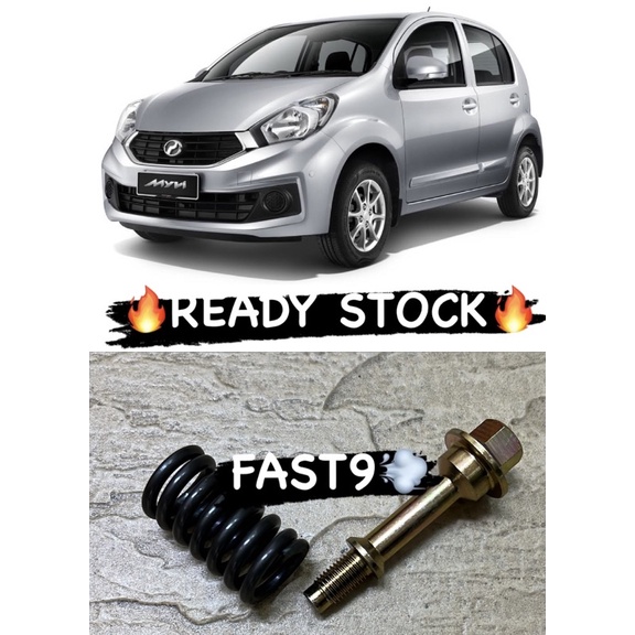 PERODUA MYVI KELISA KANCIL KENARI EXHAUST PIPE SCREW / BOLT WITH SPRING