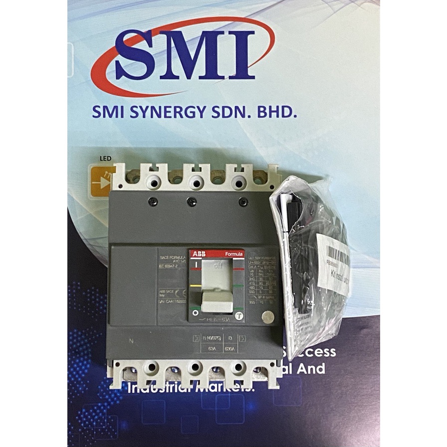 ABB, SACE Tmax XT MCCB Molded Case Circuit Breaker 3P, Fixed Mount 1SDA068774R1 Shopee Malaysia