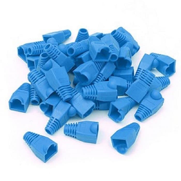 [JaVis] Plugboot RJ45 Connector RJ45 Plug RJ45 Protector Boot Connector ...