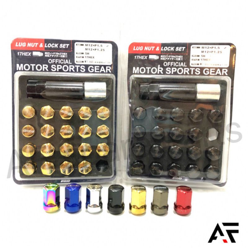 20Biji Wheel Nut Besi Axia,Bezza,Myvi,Ativa,Alza,Kelisa,Kenari,Kancil