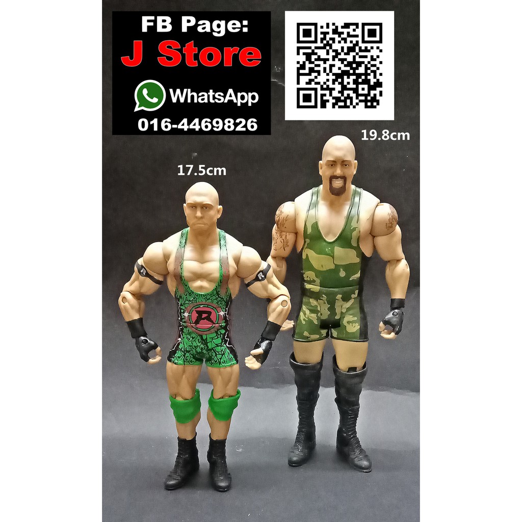 WWE Ryback Big Show Action Figure ( J Store ) | Shopee Malaysia