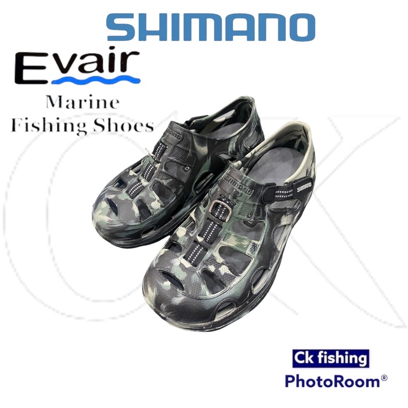 Chaussons De Pêche Shimano Evair - Khaki/Noir - Taille EU 43