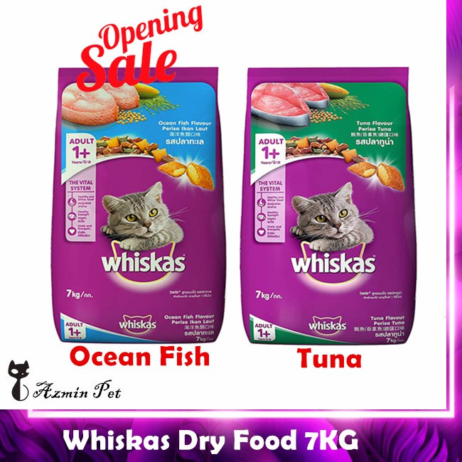 Whiskas ocean outlet fish 7kg