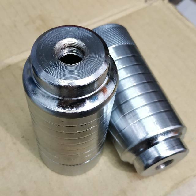 Unthreaded Steel BMX Stunt Pegs – 14mm M14, Chrome, AUS Stock, Pair