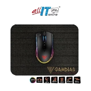 Gamdias Zeus M2 RGB Gaming Mouse + Gamdias NYX E1 Mousepad