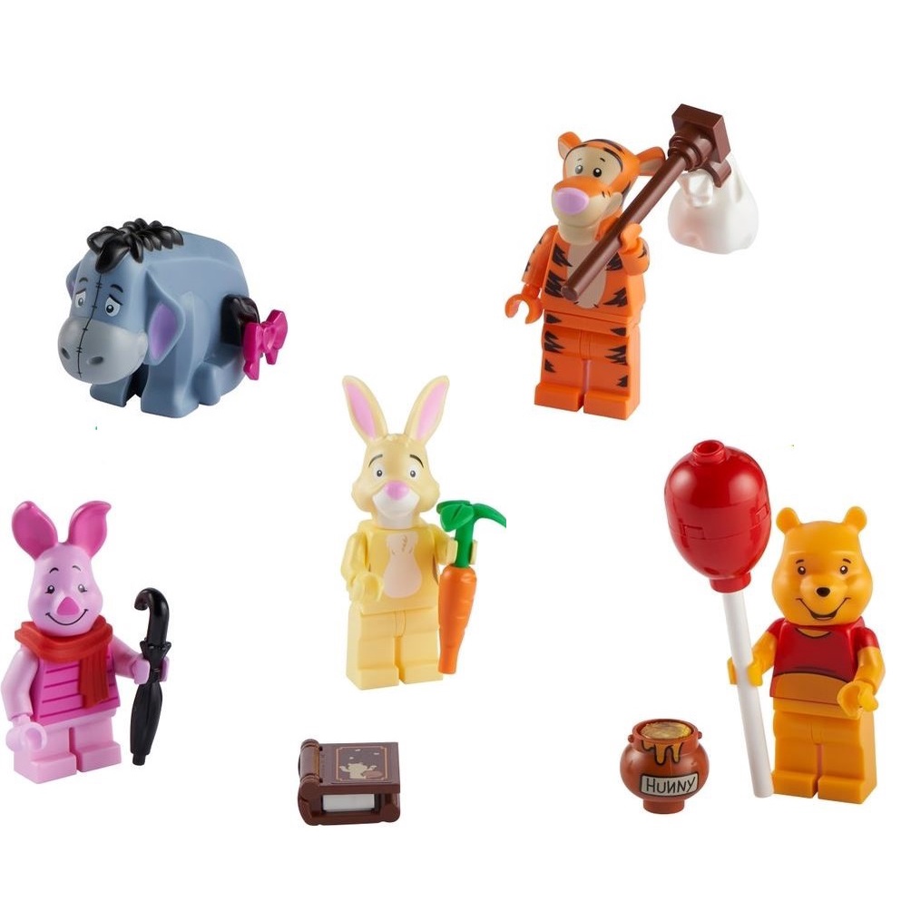 Lego Ideas CUUSOO 21326 Winnie the Pooh Tigger Rabbit Piglet Eeyore ...