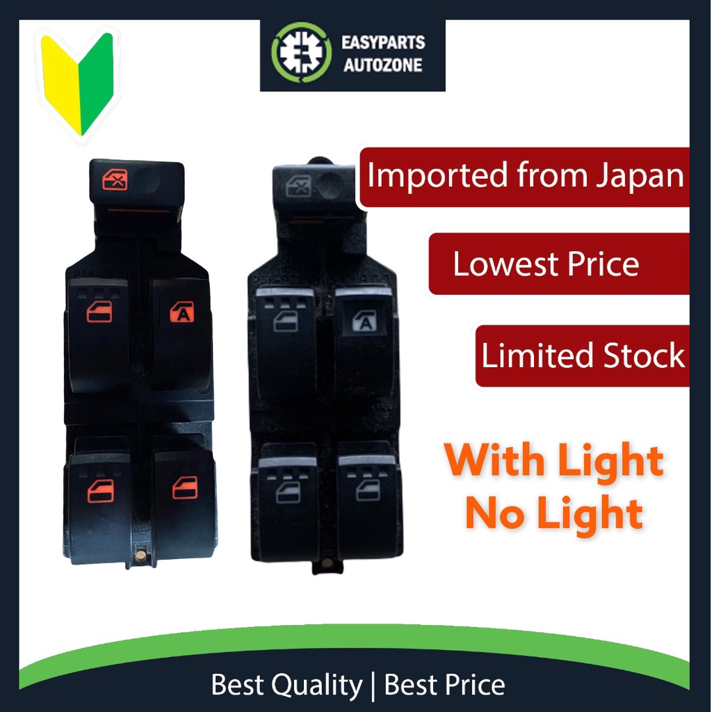 Autozone Toyota Passo Power Window Main Switch with light / no Light
