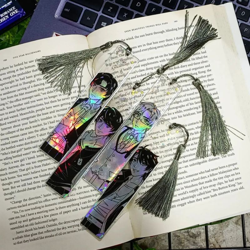 Tears of themis hologram resin bookmark bookmark bookmark artem wing ...