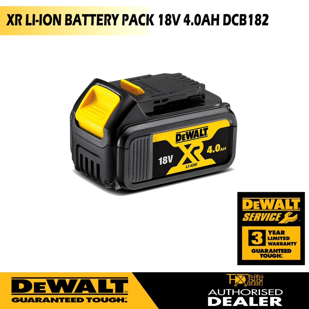 DCB184 18v XR Li-Ion Battery 5.0ah