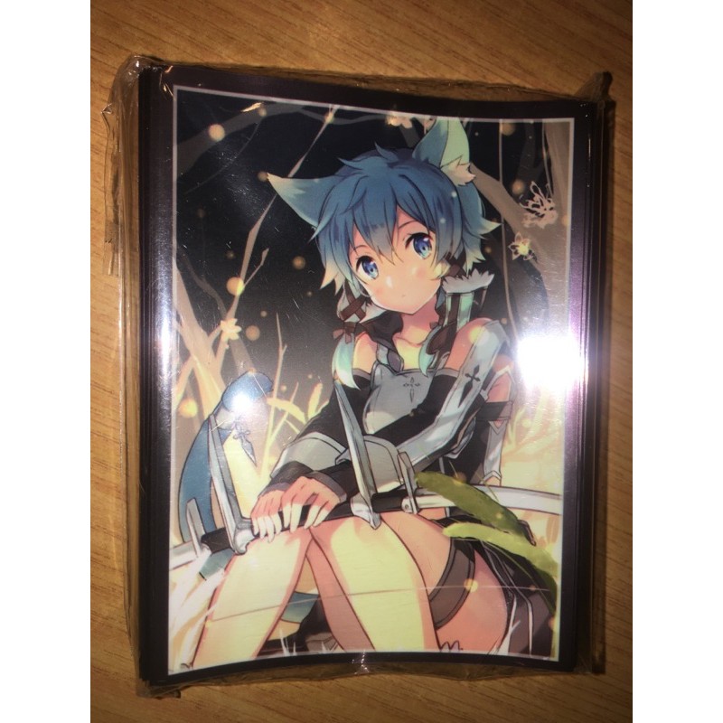 Sword art online SAO Sinon Cat Comiket doujin Card Sleeve Protector |  Shopee Malaysia