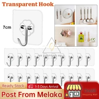 Double-sided Self Adhesive Wall Hooks for Kitchen Bathroom Room