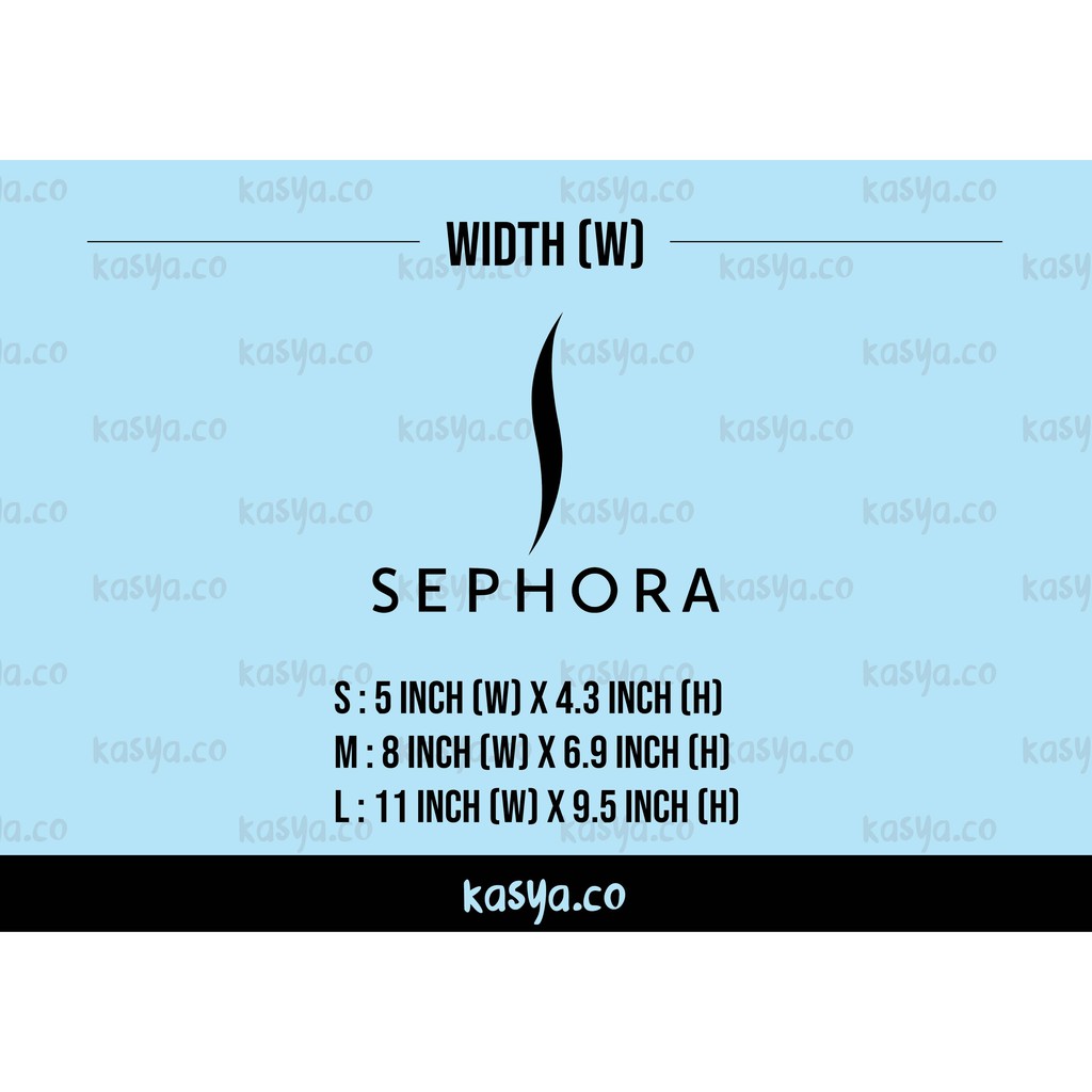 SEPHORA vinyl sticker cutting | Shopee Malaysia