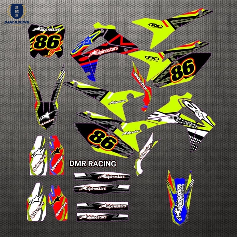 XGZ SHR-1 SHR-3 SHR-5 SHR250 CRF250 3M Body Sticker Decal Waterproof ...