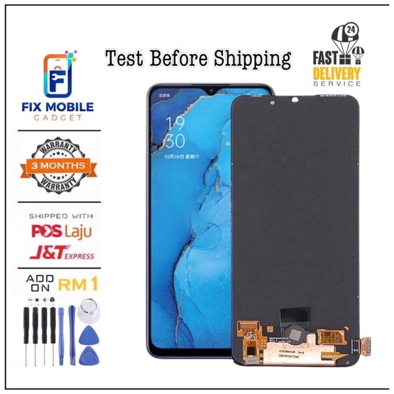 OPPO RENO 3 LCD TOUCH SCREEN (3 MONTHS WARRANTY) | Shopee Malaysia