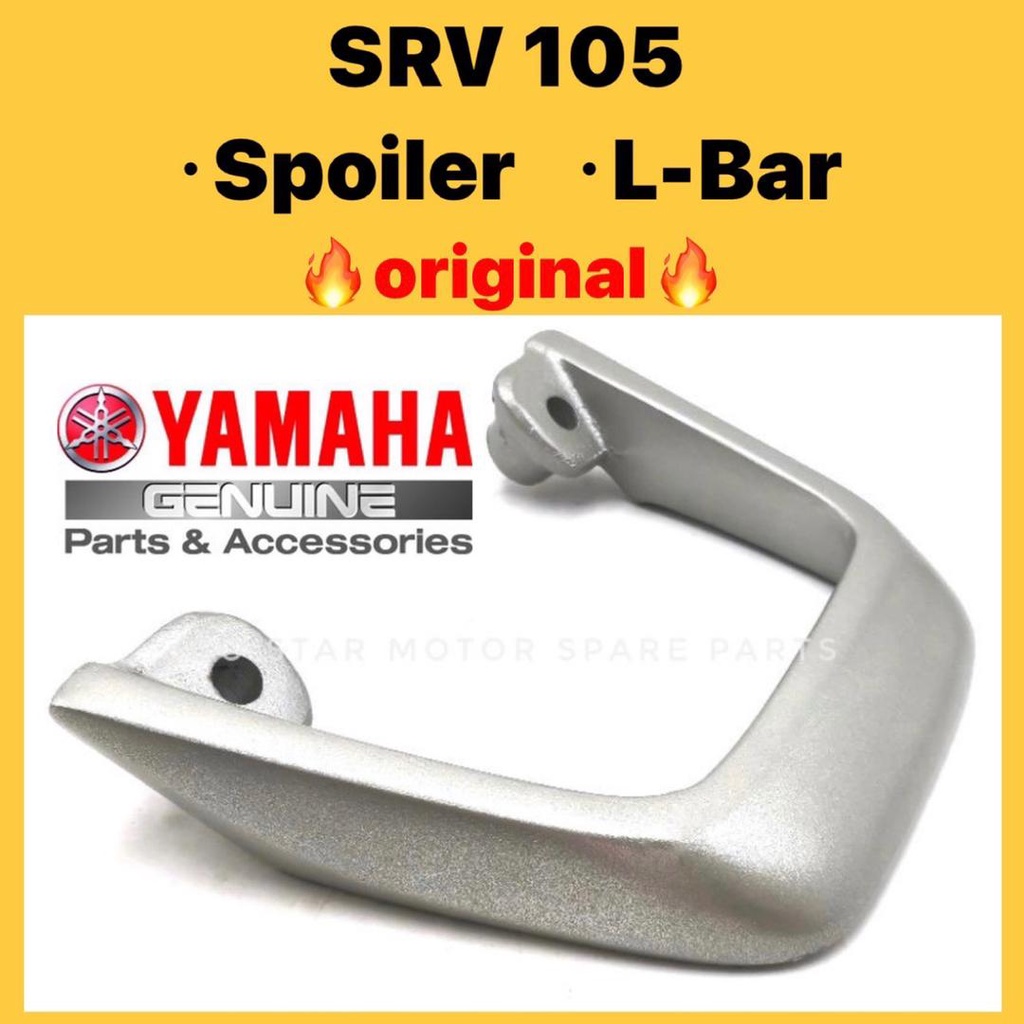 YAMAHA SRV SRV 105 G BAR(OE) ORIGINAL GREY SRV 105 LBAR L-BAR HANDLE ...