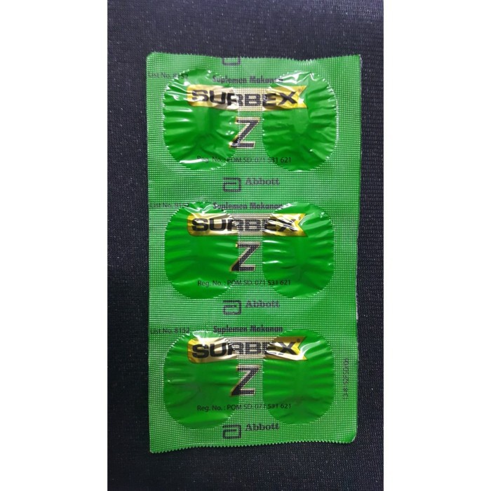 Surbex Z Vitamin C 750mg + B Complex And E Zinc (Strip Contents 6