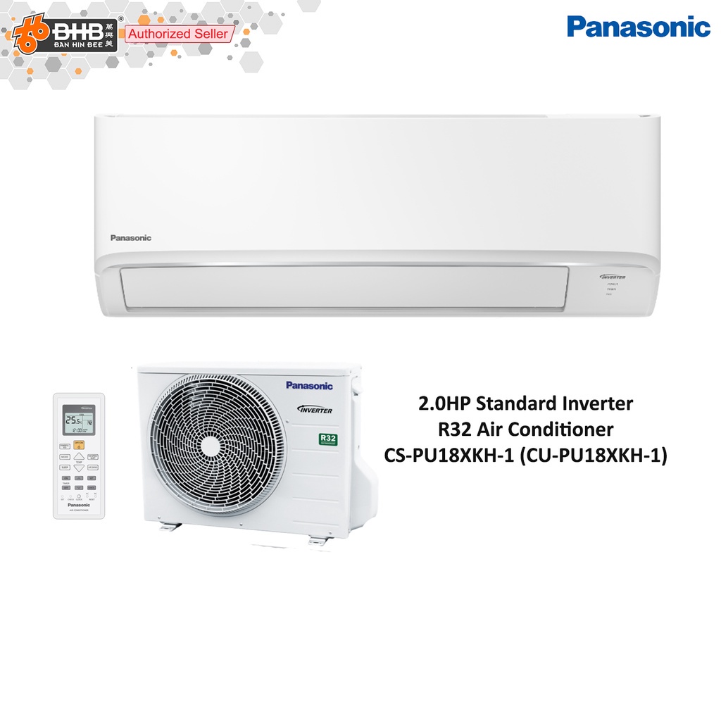 Panasonic 2.0HP Standard Inverter R32 Air Conditioner CSPU18XKH1 (CU