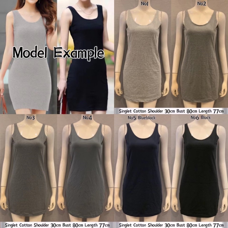 Baju tank hot sale top dress