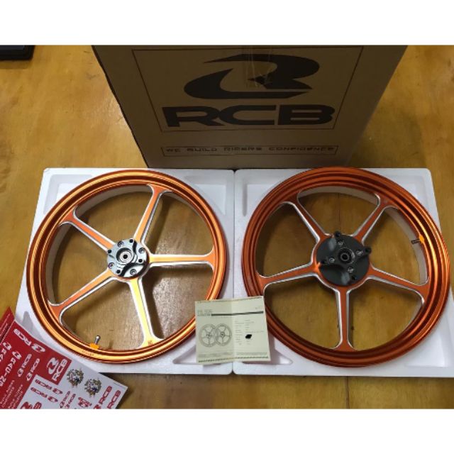 RCB Forged Rim FG505 100% Original Ready Stock LC135 / Y15ZR / RS150 ...