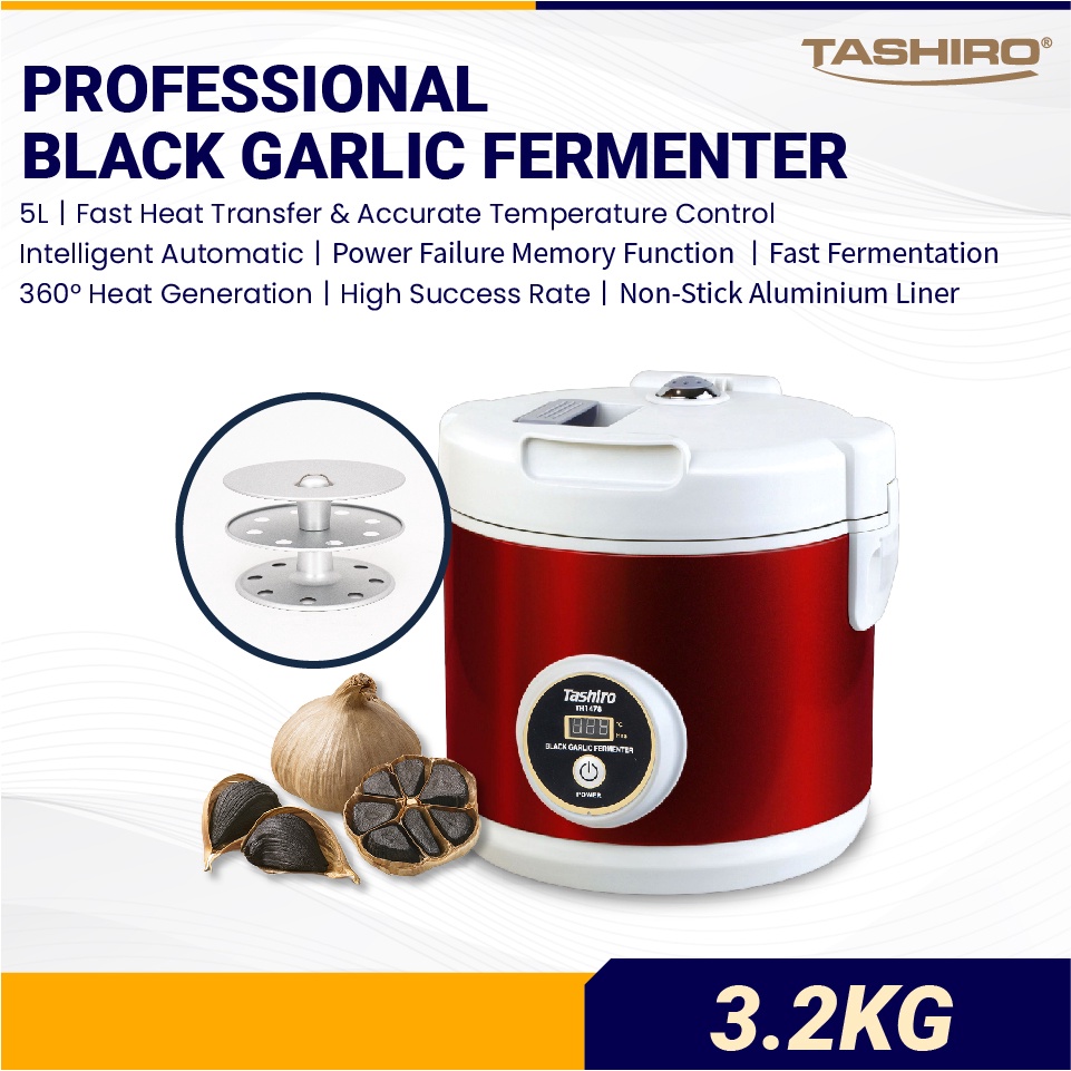 Fermenteur 5L Noir Pour Ail Noir, Yaourt, Soupe, Vin - En Métal, Marque HayWHNKN, Neuf