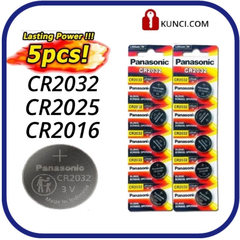 Panasonic CR2032 3V Micro Lithium Battery (1PC) | Shopee Malaysia