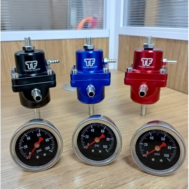 TF FUEL PRESSURE REGULATOR 1 SET 🔥 Limited edition🔥 BLUE🔵 RED🔴 | Shopee