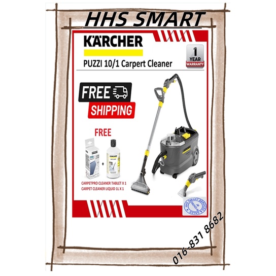 KARCHER Puzzi 10/1 Spray Extraction Cleaner/Carpet Cleaner/Pencuci