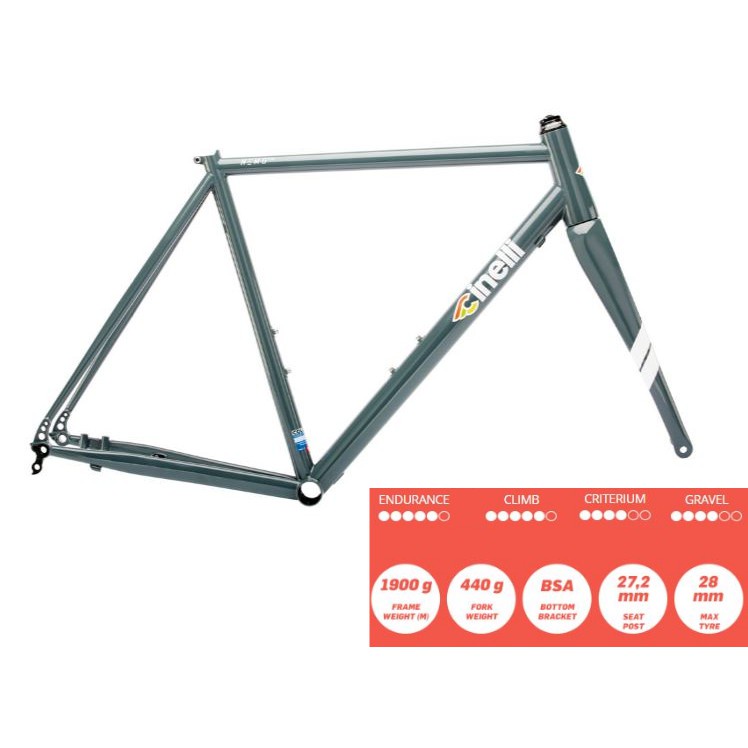 Cinelli discount gravel frameset