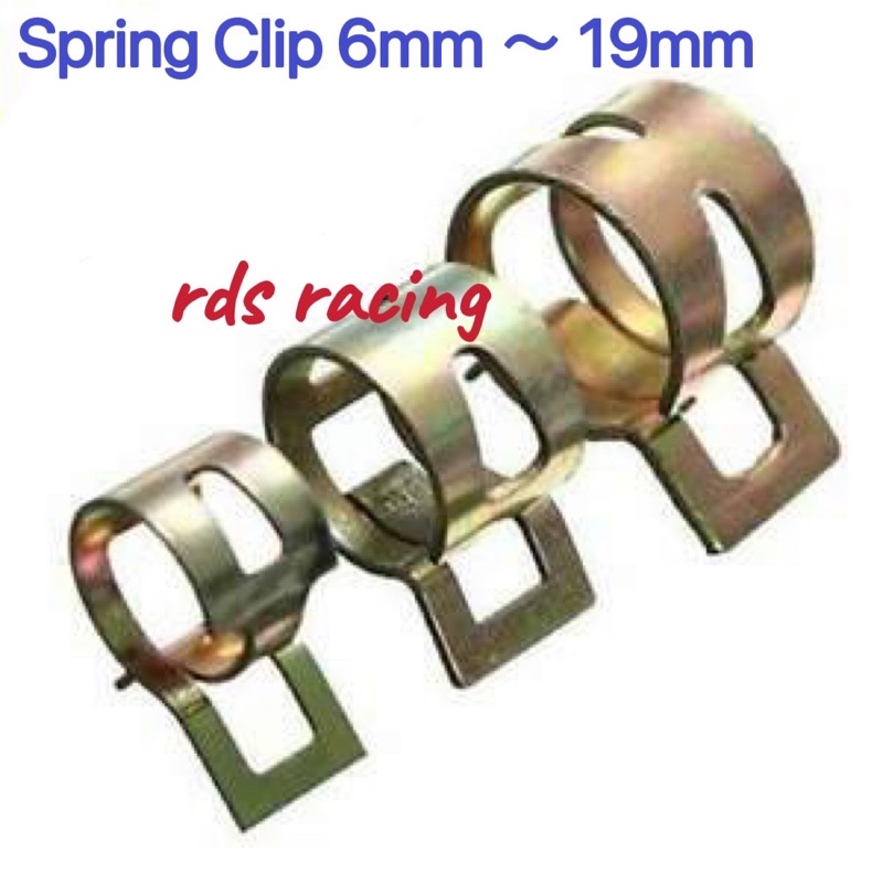 Spring clip for 6mm ～ 19mm petrol silicon water hose silicone engine ...