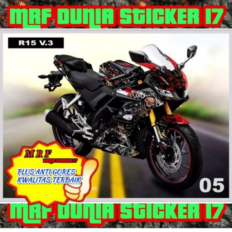 Sticker decal R15 V3 Full Body Striping R15 V3 decal Sticker R15 V3 ...