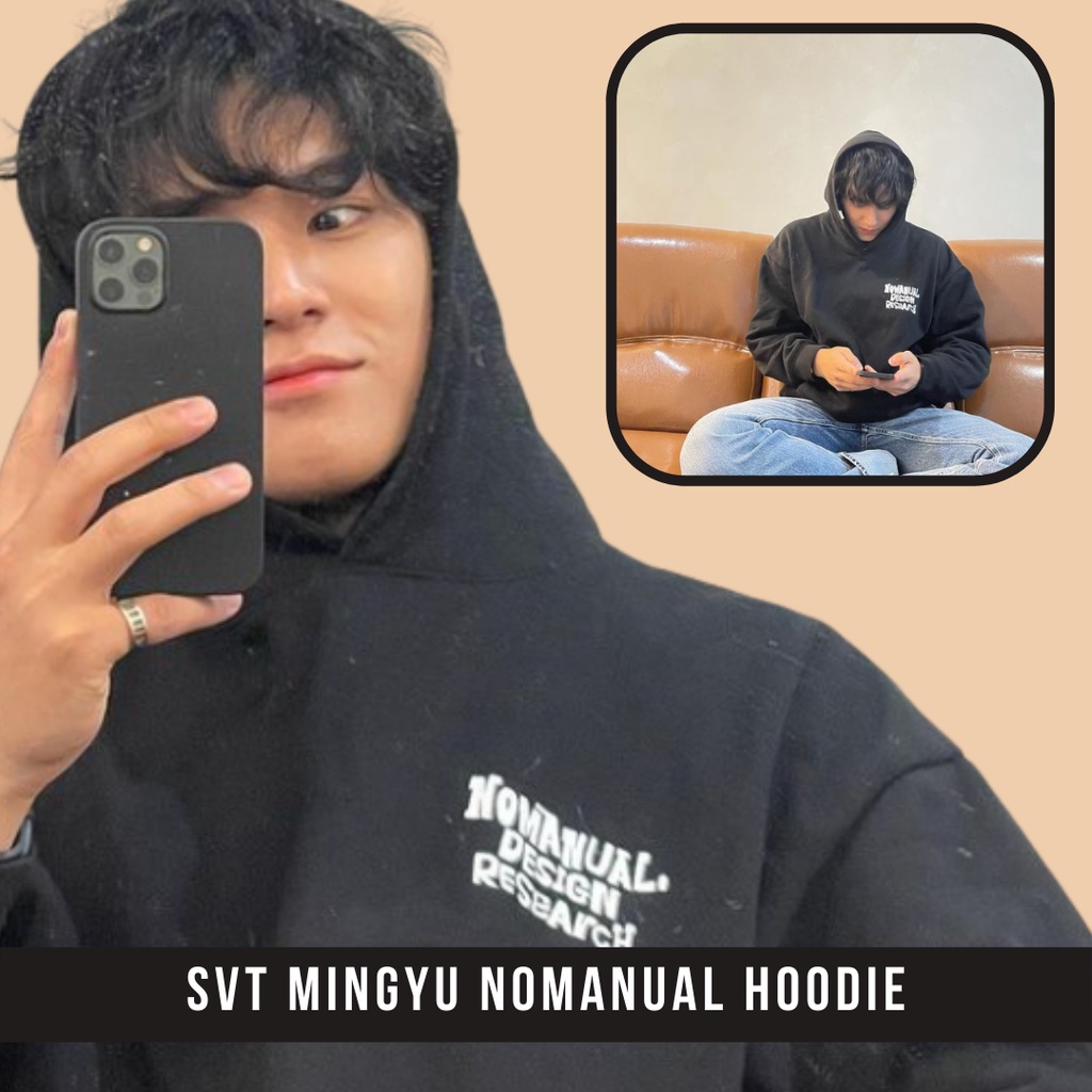 Seventeen MINGYU NOMANUAL HOODIE/CREWNECK Shopee Malaysia