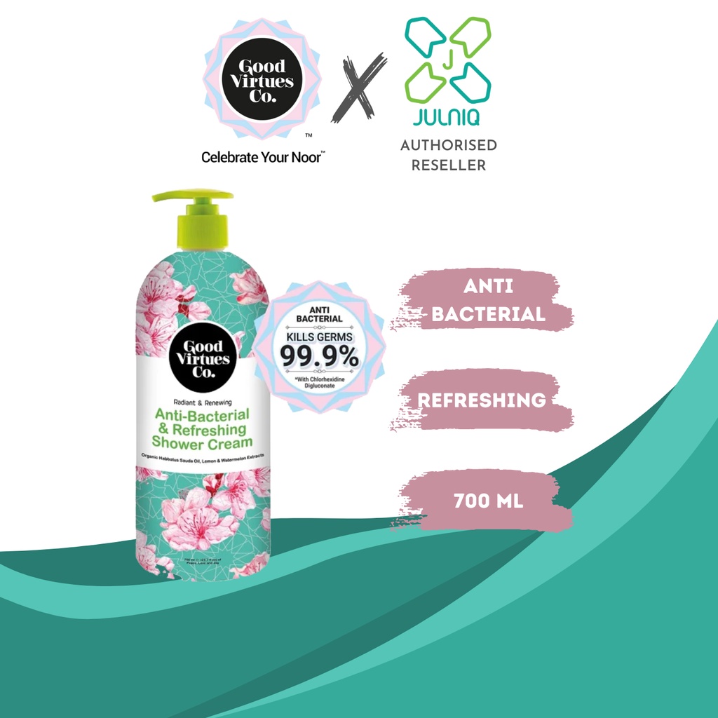 Good Virtues Co. [GVC] BODY SHOWER CREAM ASSORTED 700ML [ANTI BACTERIAL