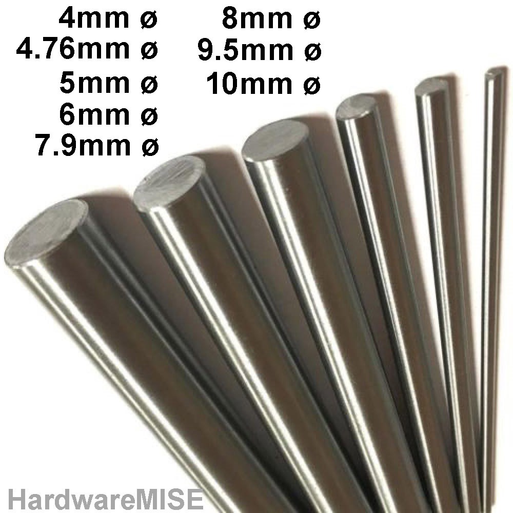 RC Stainless Steel Rod Shaft Linear Rail Round Shaft Length150mm * Diameter