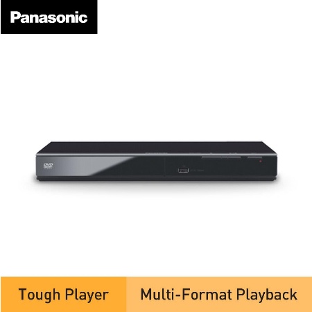 PANASONIC 3.0 USB DVD PLAYER BLACK | DVD-S500, DVD-S500GA-K