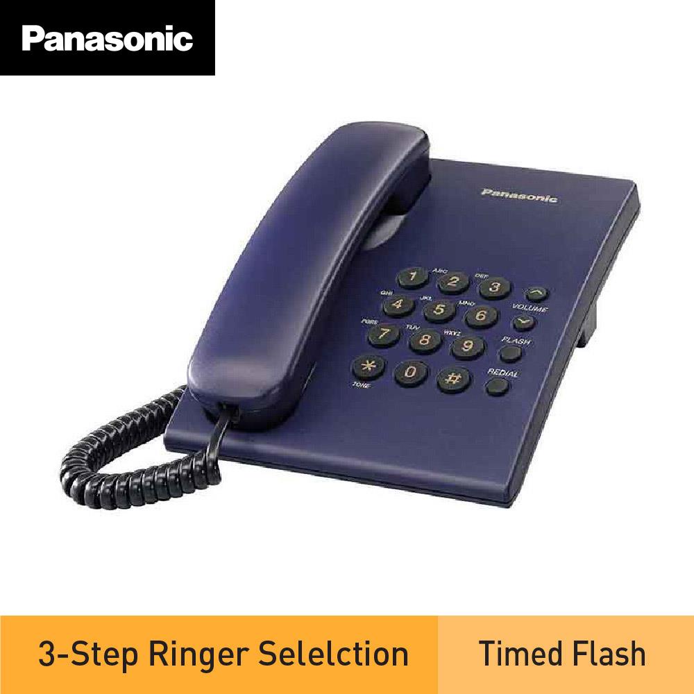 PANASONIC TS500 CORDED PHONE WALL MOUNTABLE KXTS500MLB Shopee Malaysia