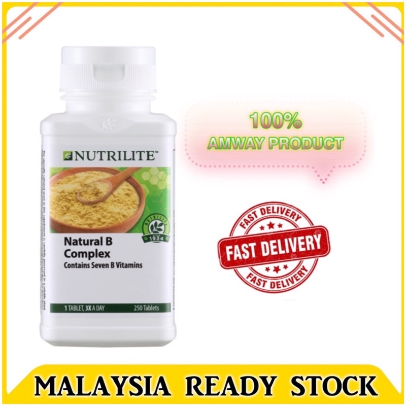 Nutrilite Natural B Complex - 250 Tab | Shopee Malaysia