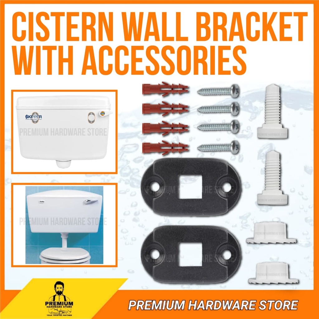 CISTERN WALL BRACKET WITH ACCESSORIES Shopee Malaysia