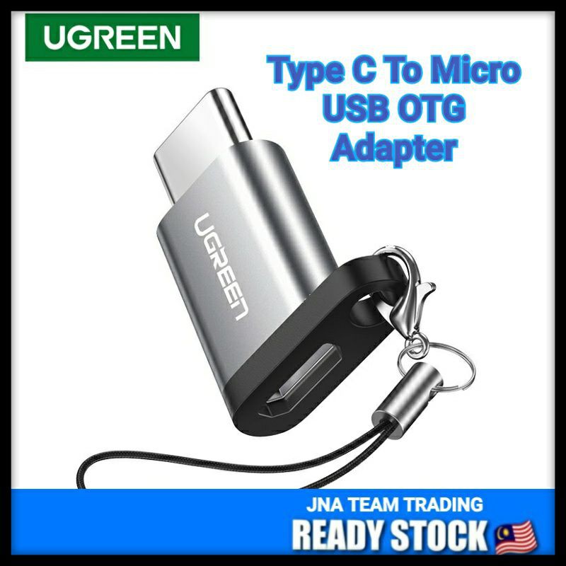 UGREEN Type C to Micro USB Converter OTG | Shopee Malaysia