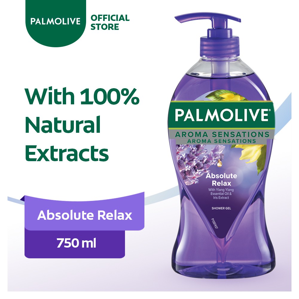 Palmolive Aroma Therapy Absolute Relax Shower Gel 750ml Shopee Malaysia