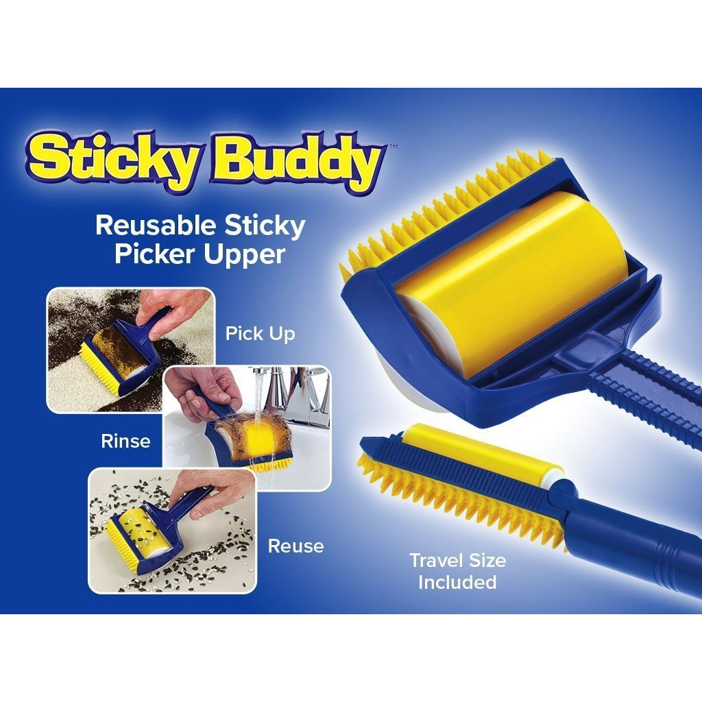 STICKY BUDDY STICKY CLEANING LINT BRUSH ROLLER Shopee Malaysia