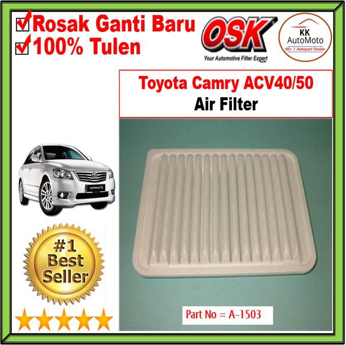 Toyota Camry OSK Air Filter ACV40 , ACV50 , ASV50 ( A1503 ) Shopee
