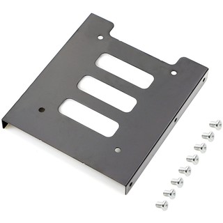 2.5 to 3.5 Inch SSD HDD Metal Mounting Bracket Adapter Hard Disk Holder ...