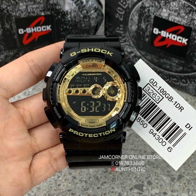 Harga g shock shop gd 100 original