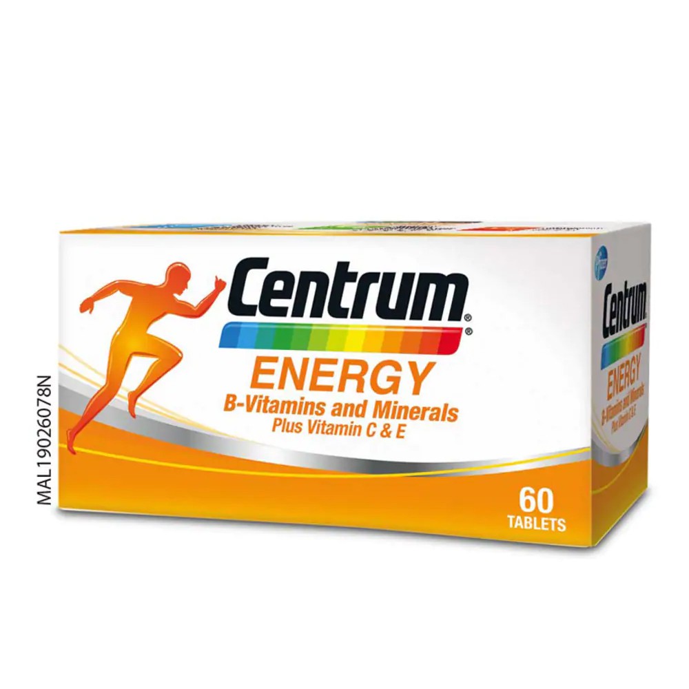 Centrum Energy B-Vitamins And Minerals Plus Vitamin C & E | Shopee Malaysia